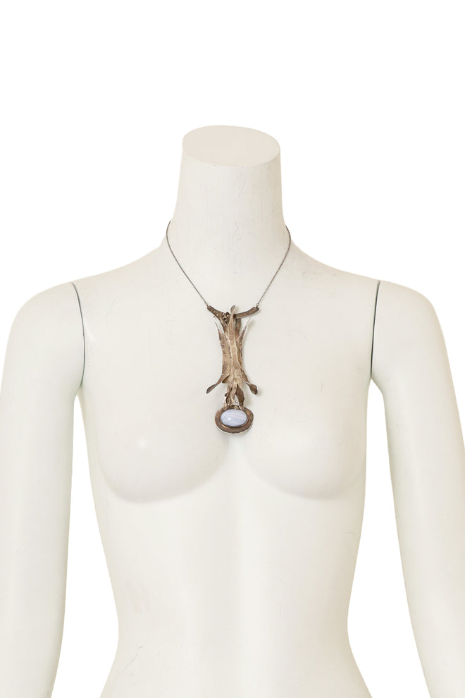 Botanical Pendant Necklace by Mahri on mannequin @ Recess LA