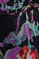 Chanel Floral Mesh Handkerchief Skirt pull @ Recess LA