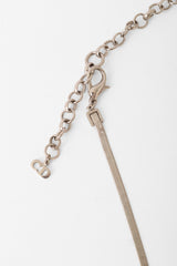 letter pendant necklace by Dior clasp @ Recess LA