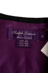 Vintage Ralph Lauren purple label vest label @ Recess LA