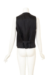 Vintage Ralph Lauren purple label vest on mannequin back @ Recess LA