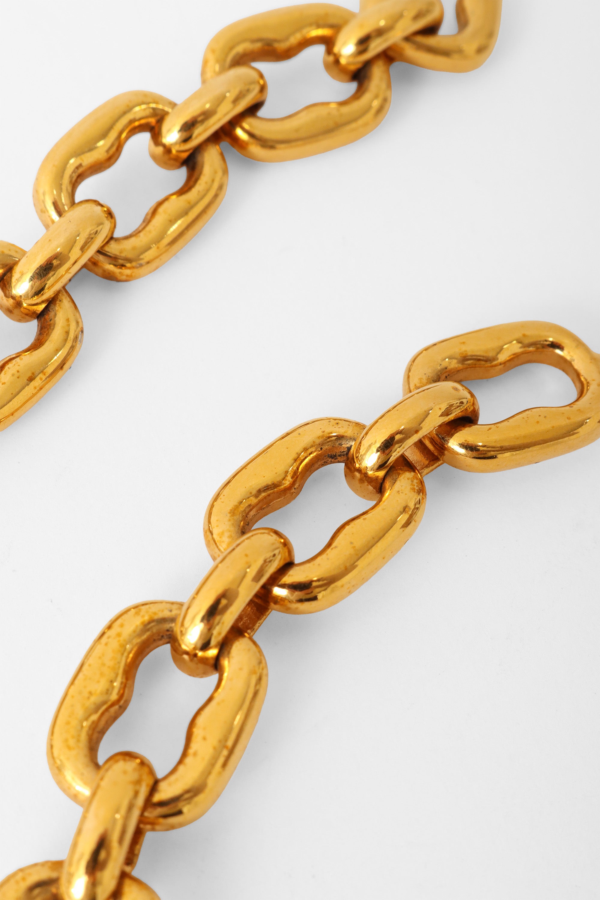 cabochon cross pendant by Gucci chain close @ Recess LA