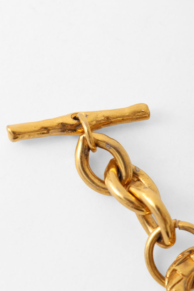 double link chain collar necklace tarnish @ Recess LA
