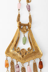 chain fringe necklace back @ Recess LA