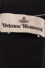 Vivienne Westwood Rib Knit Corset Top label @ Recess LA