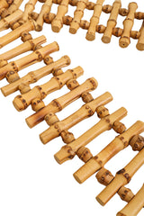 Bamboo Lattice Belt close @ Recess LA