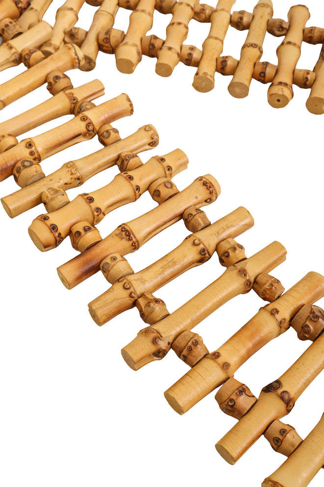 Bamboo Lattice Belt close @ Recess LA