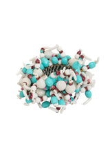 Coral Bead Cluster Bracelet @ Recess LA