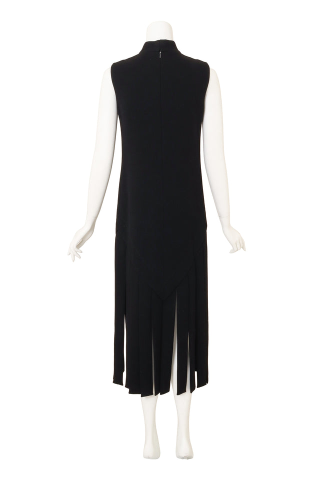 Vintage Pierre Cardin Wool Carwash Shift Dress II on mannequin back @ Recess LA