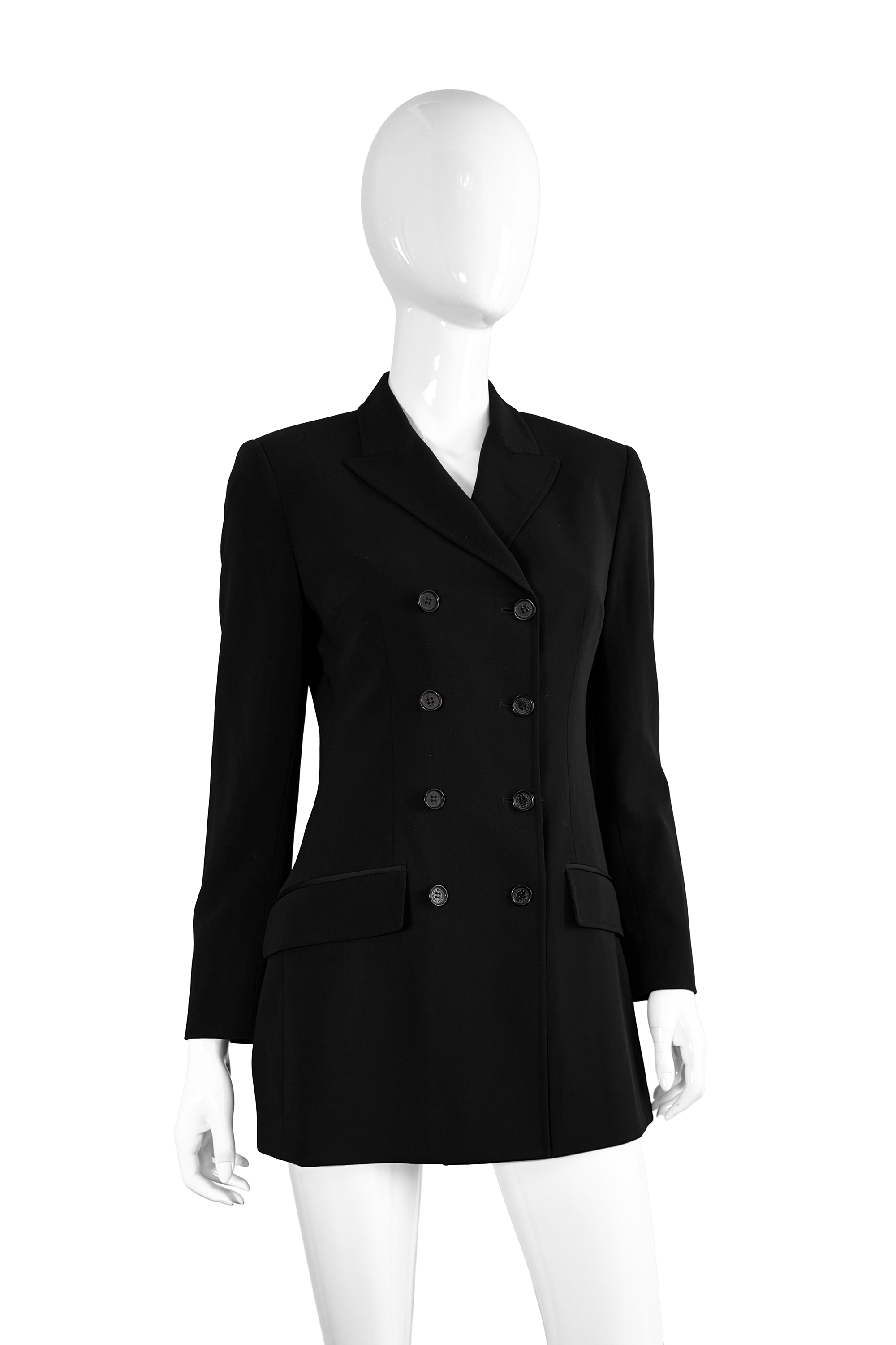Dolce & Gabbana Double Breasted Blazer front on mannequin @recess la