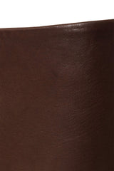 Vintage Jil Sander Mid-Rise Leather Short back scuff @ Recess LA
