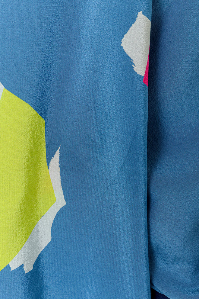Vintage Chloe Abstract Geometric Culottes & Blouse Set mark @ Recess LA