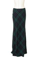 Tartan Train Maxi Skirt