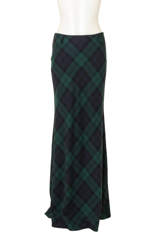 Tartan Train Maxi Skirt