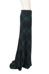 Tartan Train Maxi Skirt