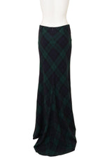 Tartan Train Maxi Skirt