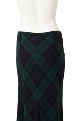 Tartan Train Maxi Skirt