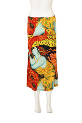 Vintage Jean Paul Gaultier Léon Bakst Bacchante Skirt on mannequin back @ Recess LA
