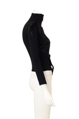 Plein Sud Deconstructed Turtleneck Sweater side @ Recess LA