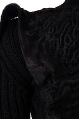 Plein Sud Deconstructed Turtleneck Sweater left shoulder @ Recess LA
