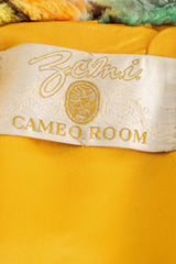 Vintage Cameo Room Abstract Butterfly Fur Coat label @ Recess LA