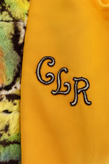 Vintage Cameo Room Abstract Butterfly Fur Coat embroidery @ Recess LA