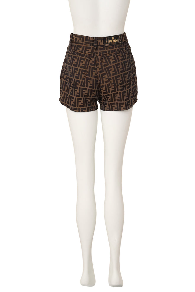 logo shorts by Fendi on mannequin back @ Recess LA