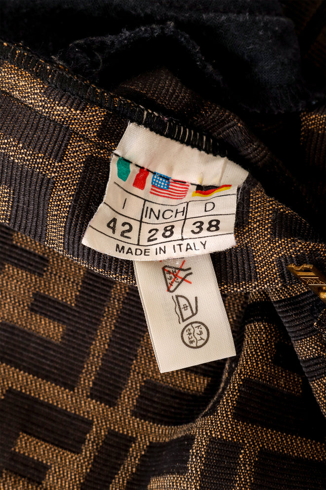 logo shorts by Fendi tags @ Recess LA