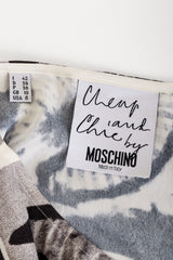 Micrograph Print Shift Dress by Moschino label @ Recess LA