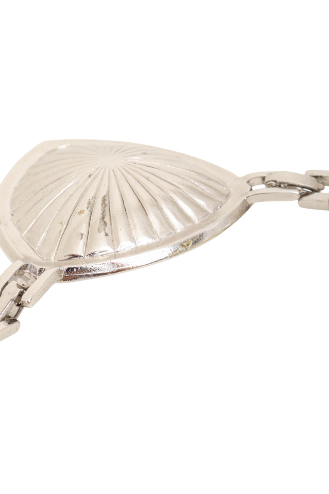 Pearl Crystal Collar Necklace by Yves Saint Laurent wear @ Recess LA