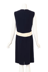 Vintage Pierre Cardin Mod Colorblock Puzzle Dress on mannequin back @ Recess LA