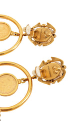 Good Luck Charm Earrings by Dolce & Gabbana backs open @ Recess LA