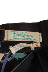 Vintage Emilio Pucci Mod Floral Mini Dress label @ Recess LA