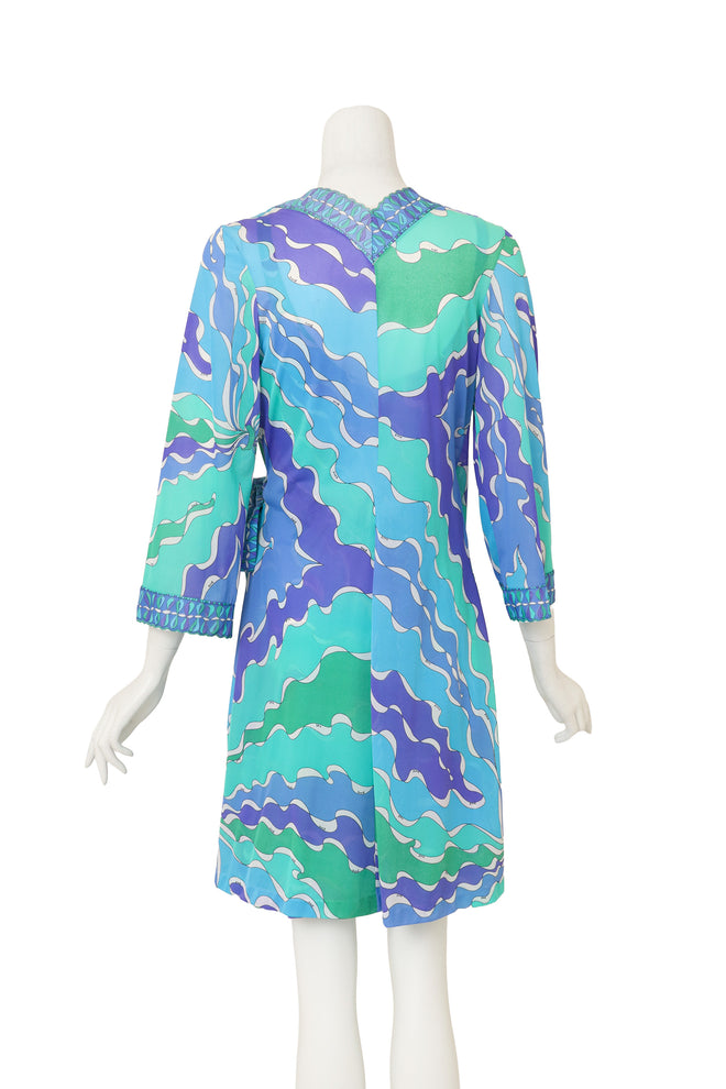 Mod Print Slip Set by Pucci on mannequin back @ Recess LA
