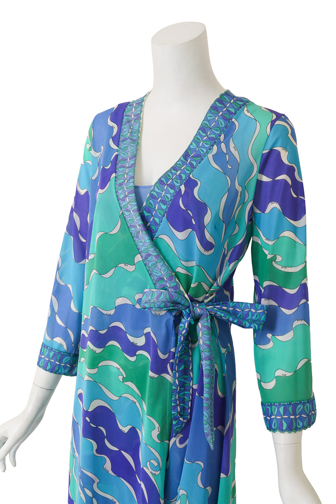 Mod Print Slip Set by Pucci on mannequin close @ Recess LA