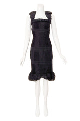 Lace ruffle dress by Chanel on mannequin @ Recess LA