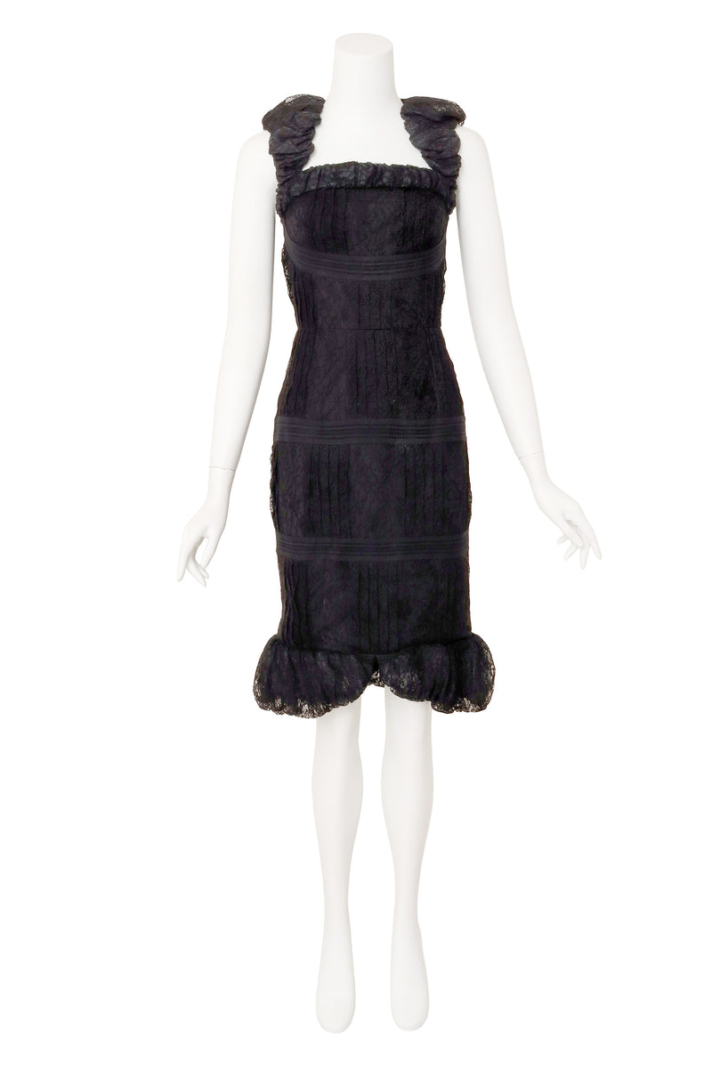 Chanel 2009 C Lace Bubble Dress