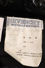 Vintage Givenchy Crystal Button Bustier Top label @ Recess LA