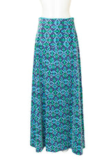 Vintage Pucci Diamond Dot Skirt on mannequin @ Recess LA