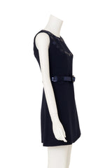 Sequin Bib Mini Dress by Courréges on mannequin side @ Recess LA