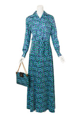 Vintage Pucci Diamond Dot Top, Skirt & Bag Set on mannequin @ Recess LA