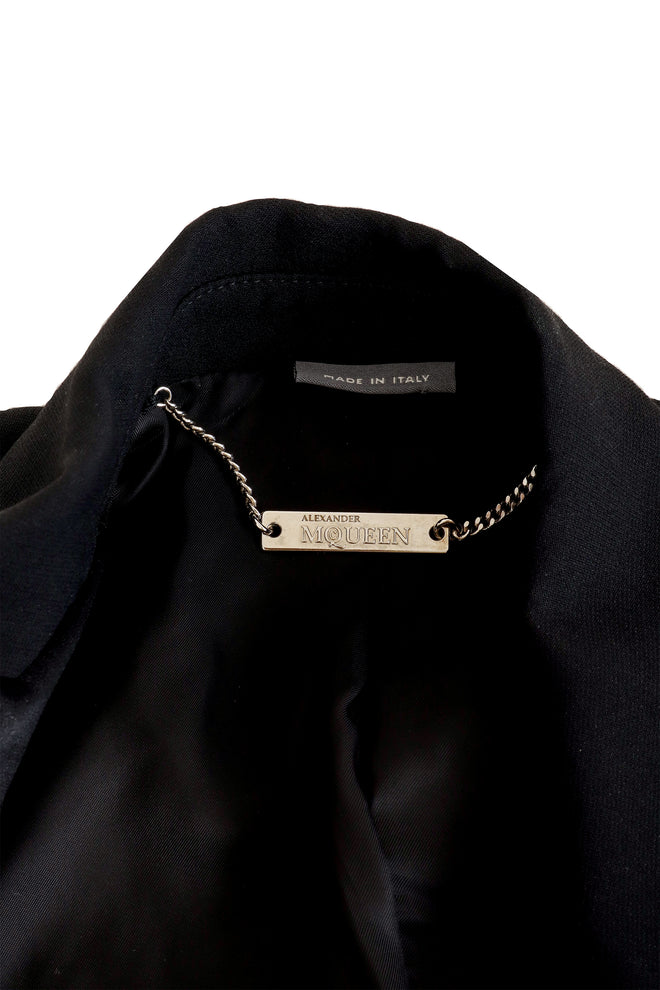 Lace Corset Tuxedo Jacket by Alexander McQueen label @ Recess LA