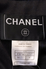 long bouclé vest by Chanel label @ Recess LA