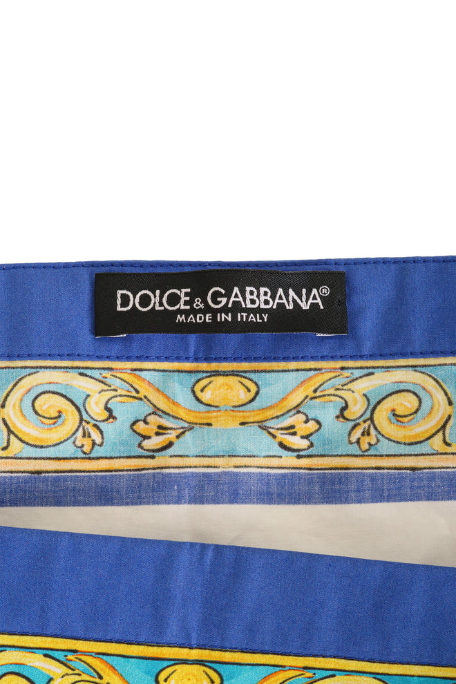 Majolica Vase Cotton Blouse by Dolce & Gabbana label @ Recess LA
