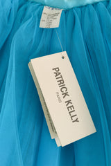 Vintage Patrick Kelly Tutu Wrap Skirt label and brand tag @ Recess LA
