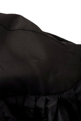 Voluminous pleated swing style jacket by Norma Kamali small stain @ Recess LA