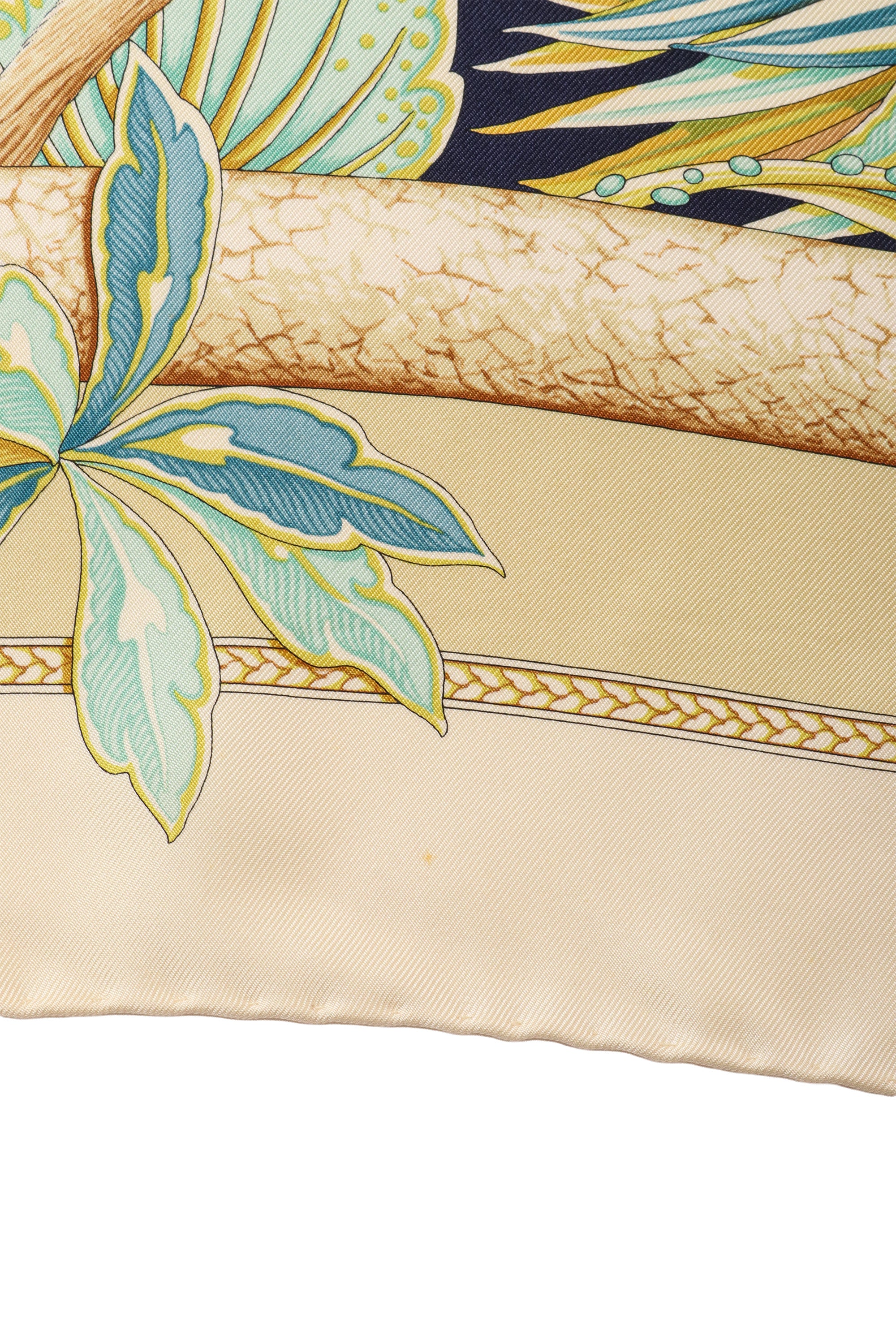 Desert Scene Print Scarf by Salvatore Ferragamo @ Recess LA