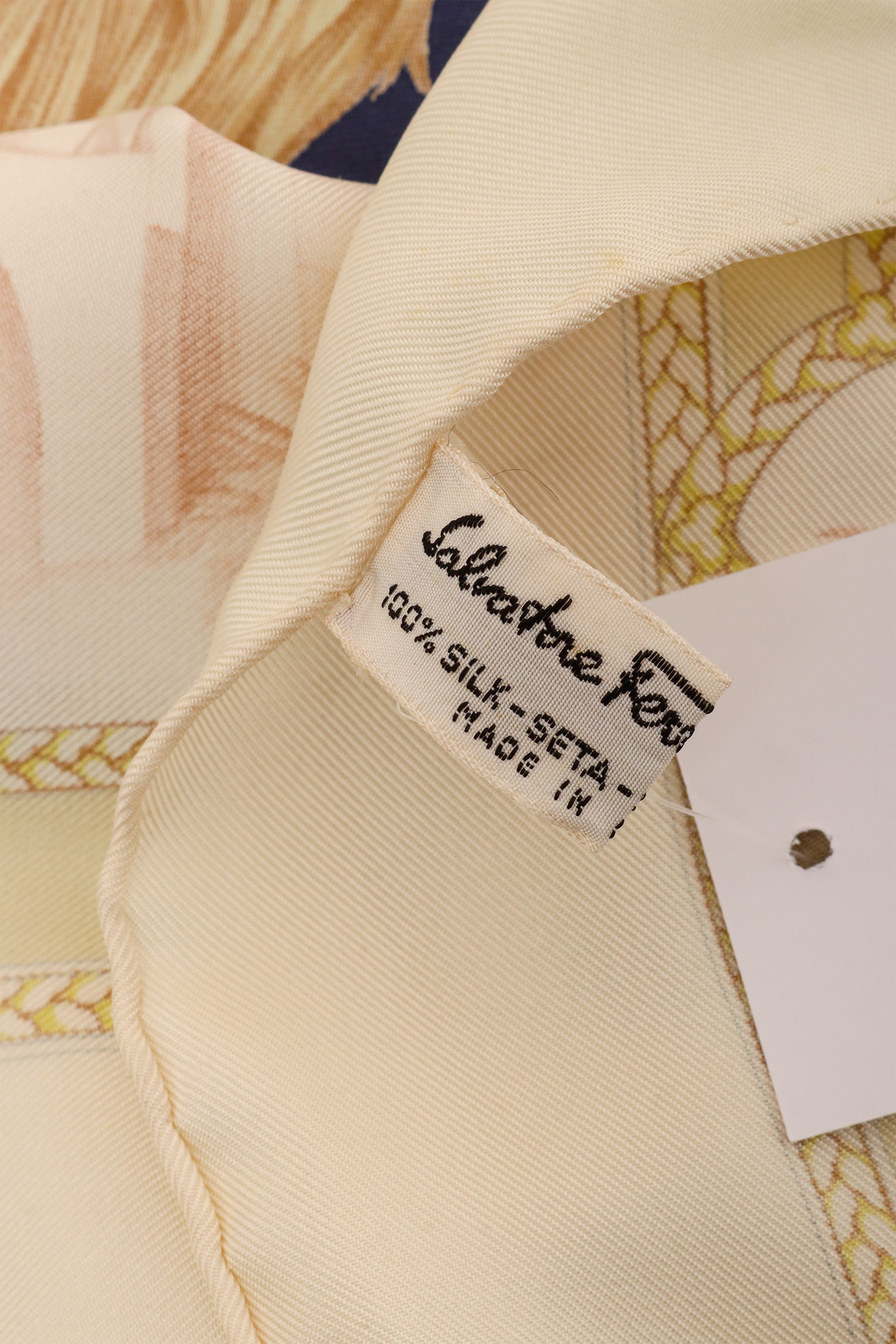 Desert Scene Print Scarf by Salvatore Ferragamo @ Recess LA