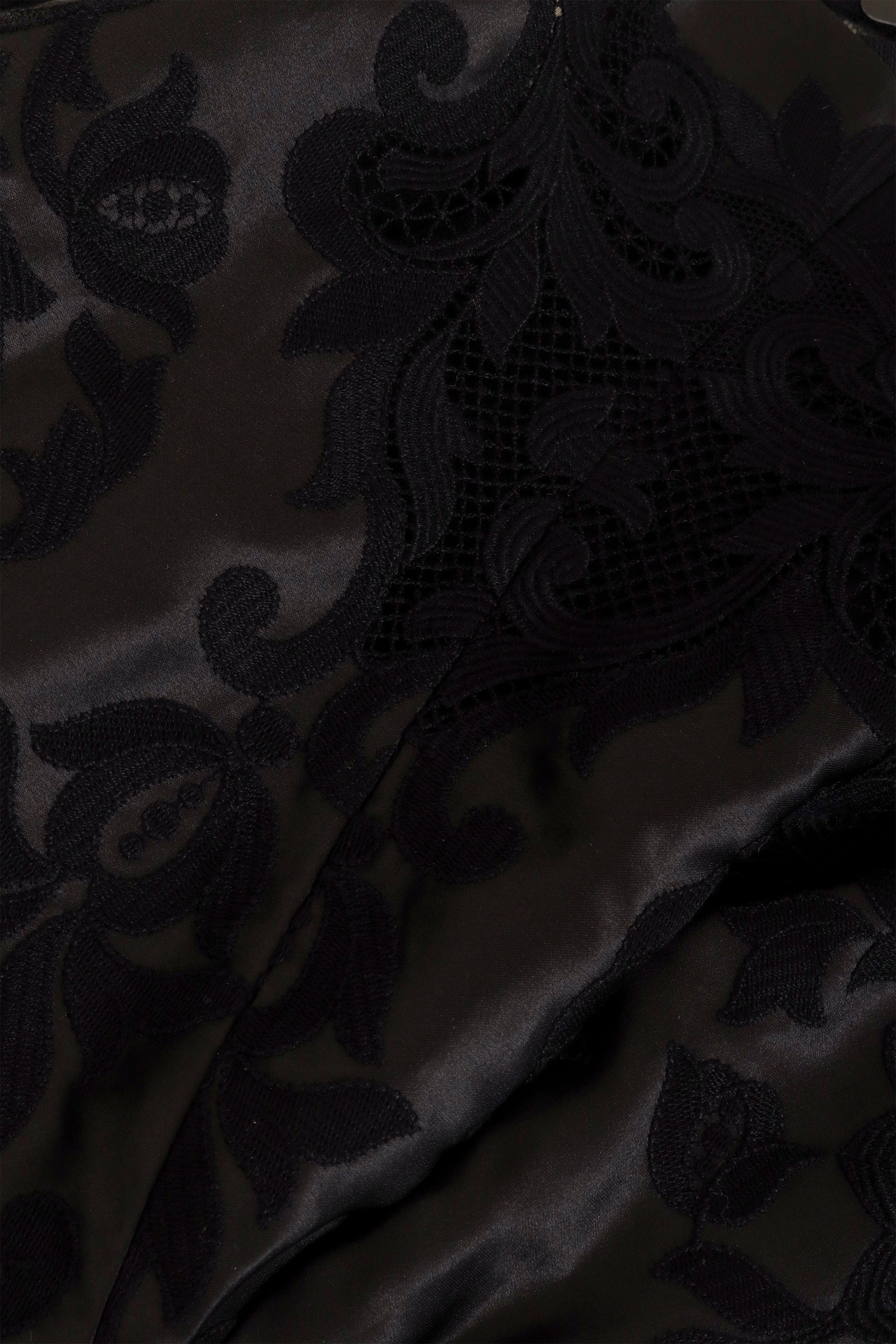 Embroidered Brocade Corset Jacket by Dolce & Gabbana closeup at Recess Beverly Hills
