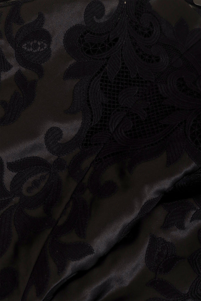 Embroidered Brocade Corset Jacket by Dolce & Gabbana closeup at Recess Beverly Hills